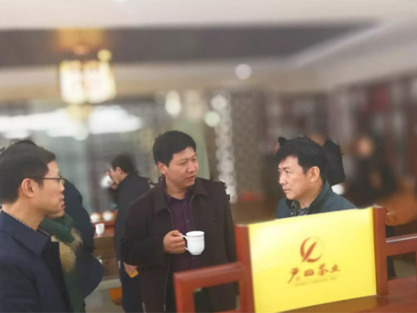湖南省农业十大品牌评审专家来君山茶业考察